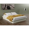 Cama Flutuante Dalla Costa Casal Em Madeira Off White - 1