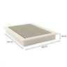 Cama Flutuante Dalla Costa Casal Em Madeira Off White - 3