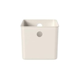 Kit com 2 Caixas Organizadoras Multiuso Retangular 33x15x13cm Perfurações 6,6l Bege Flow - 2 Kit com 2 Caixas Organizadoras Multiuso Retangular 33x15x13cm Perfurações 6,6l Bege Flow - 2