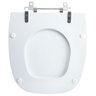 Assento Sanitário Tampa de Vaso Branco Mdf Laqueado Art para Bacia Incepa - 2