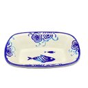 Ver imagem 2 de Kit 2 Petisqueiras Travessa Pequena Bowl Peixe Oceano 100ml