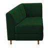 Recamier Valéria 140cm Lado Esquerdo Suede Verde Doce Sonho - 5