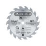 Serra Circular 7 1/4" (184mm) 1500w CS1024-BR 127v Black Decker - 3