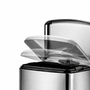 Ver imagem 2 de Lixeira Inox c/ Pedal Nexos 20L - Levo Levo Inox