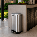 Ver imagem 4 de Lixeira Inox c/ Pedal Nexos 20L - Levo Levo Inox