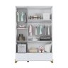 Guarda Roupa Infantil Melina 3 Portas Branco Móveis Estrela - 2