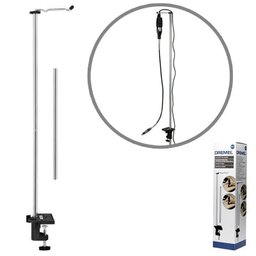 Retífica DREMEL 4000 Profissional 175W 36 Acessórios, 3 Acoplamentos e Suporte 2222 DREMEL - 3