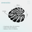 Ver imagem 2 de Kit 6 Supla Mesa Posta Eva Jogo Americano Sala Folha de Adão