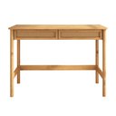 Ver imagem 6 de Mesa de Trabalho Minimalista Contemporânea Madeira Rattan para Estudo Freijó Rodrigo Idimex