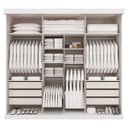 Ver imagem 2 de Guarda-Roupa Casal 3 Portas com Espelhos Maldivas Yescasa