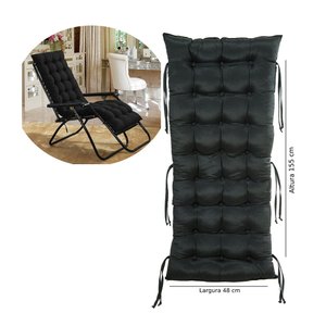 Almofada Colchão Futon P/ Cadeira Espreguçadeira de Balanço