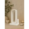 Porta Incenso Aura com Suporte para Varetas Cor Branco Miira Studio - 3