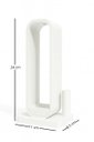 Ver imagem 3 de Porta Incenso Aura com Suporte para Varetas Cor Branco Miira Studio