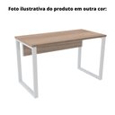 Ver imagem 4 de Mesa de Escritório Pé Tubular Pe25 em MDP 170 x 70cm Cinza com Base Preta