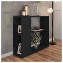 Ver imagem 1 de Aparador Buffet Decorativo 1 Prateleira Opala Preto Caemmun