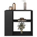 Ver imagem 4 de Aparador Buffet Decorativo 1 Prateleira Opala Preto Caemmun