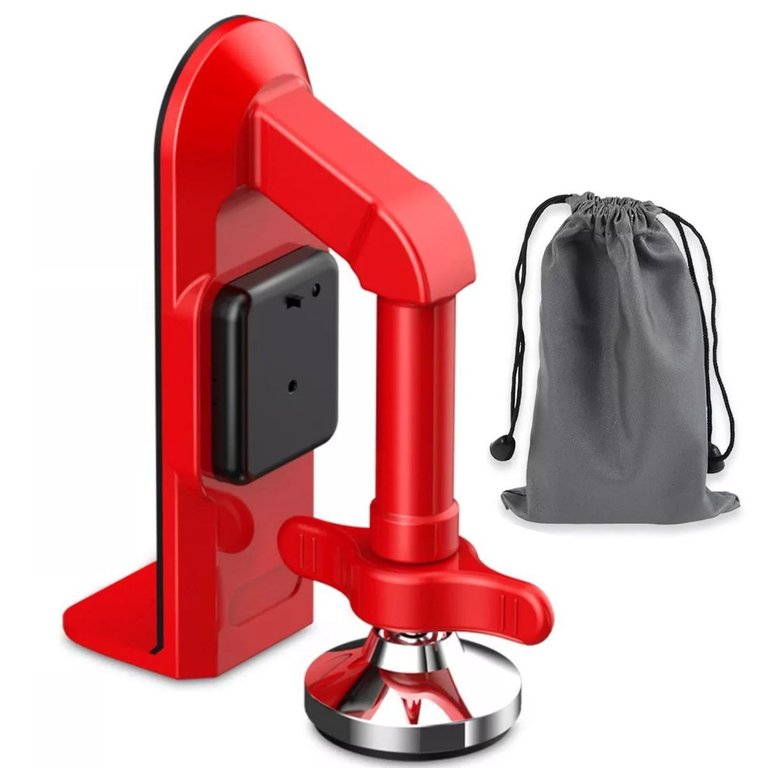 Trava de Porta com Alarme Segurança 80 Dcb Portatil Anti Furto Roubo Bloqueador Fechadura Viagem Pou Trava de Porta com Alarme Segurança 80 Dcb Portatil Anti Furto Roubo Bloqueador Fechadura Viagem Pou