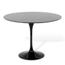 Ver imagem 1 de Mesa Saarinen Redonda São Gabriel 124cm - Base Preta
