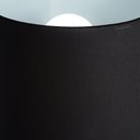 Ver imagem 4 de abajur evita poptem aluminio cobre e preto 30cm moderno cabeceira quarto sala