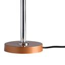 Ver imagem 2 de abajur evita poptem aluminio cobre e preto 30cm moderno cabeceira quarto sala