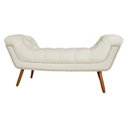 Ver imagem 4 de Recamier Sofá Divã Namoradeira Sienna 90cm Solteiro Suede