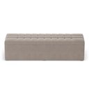 Ver imagem 4 de Kit Cabeceira Rana 160 Queen e Calçadeira Alpha Z-006 Sued Capuccino Aradecor