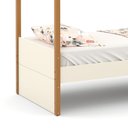 Ver imagem 4 de Cama Infantil Kids Liv Off White/Freijó - Matic Móveis