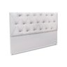 Cabeceira Cama Box Estofada 195 Murat Facto White King 195 - Courano Branco - Ortobom - 1