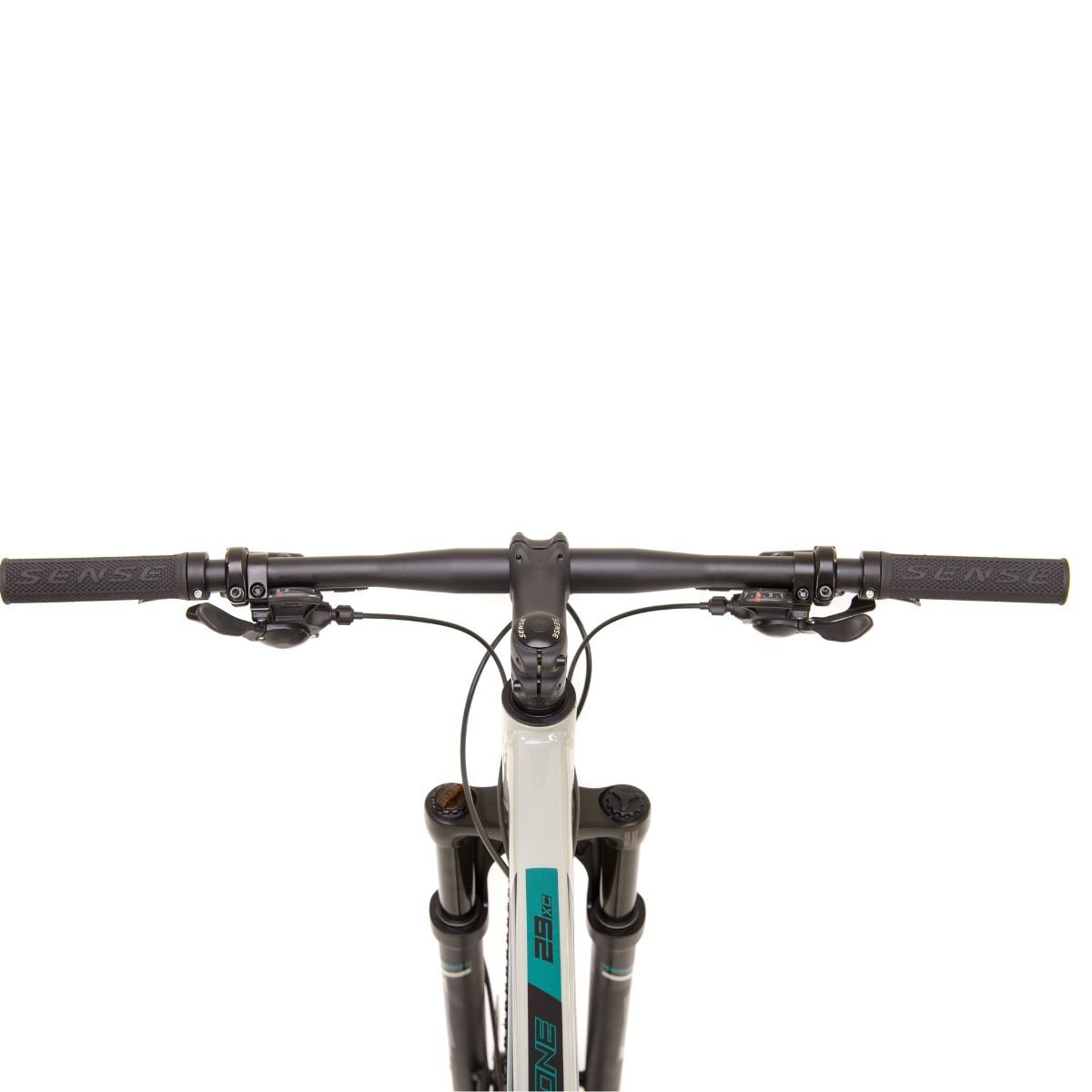 Bicicleta Mtb Sense One 2023 Freio Hidráulico 3x7v Shimano:Cinza/Azul/19 - 4