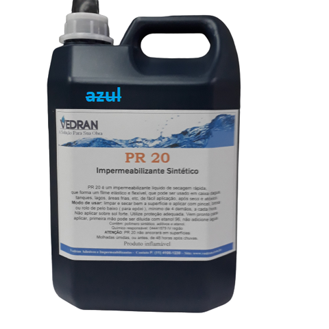 Manta Liquida Pr 20 Azul