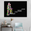 Ver imagem 2 de Quadro Casal de Sucesso -- BR ARTES Médio 84x54