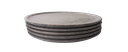 Ver imagem 1 de Jogo 5 Pratos Rasos 23 Cm de Pedra Sabão
