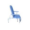 Ver imagem 3 de Poltrona Slim Reclinável Descanso Azul Céu