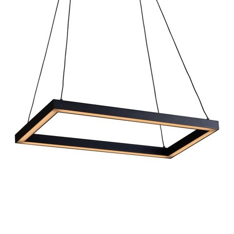 Lustre Pendente Newline Fit Led 743 Bivolt Preto 4000K Luz Neutra