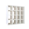 Nicho Toalheiro 16 Espaços para Toalhas - Branco - Cód.816 - 1