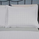 Ver imagem 4 de Kit Cobre Leito Matelado Copacabana 3 Peças Casal 100% Poliéster Percal 300 Fios Cor:branco