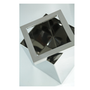 Ver imagem 3 de Lixeira em Aço Inox 50l Aro Quadrada