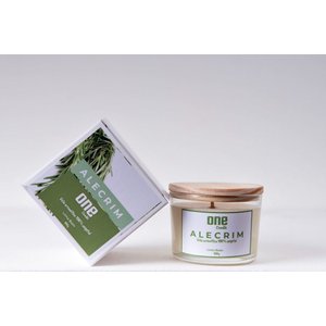 Vela Aromática Alecrim Linha Basic 100g