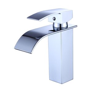 Torneira Cascata Prizi Slider Baixa Monocomando Cromada