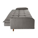 Ver imagem 5 de Sofa Cama em Linho 202cm x 92cm Cannes