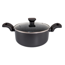 Jogo de Panela Ceramica Antiaderente Indução Mimo Style Pratic Cook Grafite 10 Peças Panelas e Utens - 4