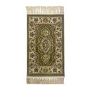 Ver imagem 1 de Tapete Persa Verde com Bege Ideal para Quarto e Hall de Entrada 57x90