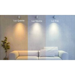 Luminária Linear 120cm Cristal Led 50w Sobrepor Branco Neutro 4000k Bivolt - 8