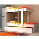 Ver imagem 1 de Treliche Solteiro 1 Porta 2 Gavetas Espresso Móveis