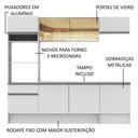 Ver imagem 7 de Cozinha Completa Diamante com Armário Balcão e Tampo Madesa