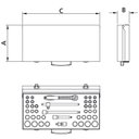Ver imagem 2 de Maleta Soquetes Sextavados Acessórios 1-2pol Milímetros Polegadas 43 Peças Tramontina Pro