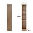 Ver mais imagens de Guarda-Roupa Casal 12 Portas 7 Peças Modulado Cairo Marrom/Cumaru