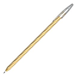 Caneta Esferográfica Spiro Gem Azul Corpo Ouro 0.7mm Cis - 1