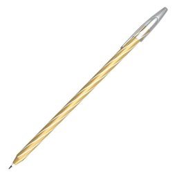 Caneta Esferográfica Spiro Gem Azul Corpo Ouro 0.7mm Cis - 2