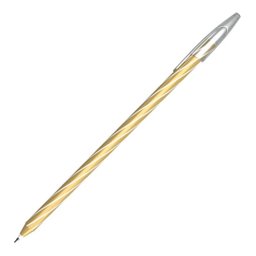 Caneta Esferográfica Spiro Gem Azul Corpo Ouro 0.7mm Cis - 5